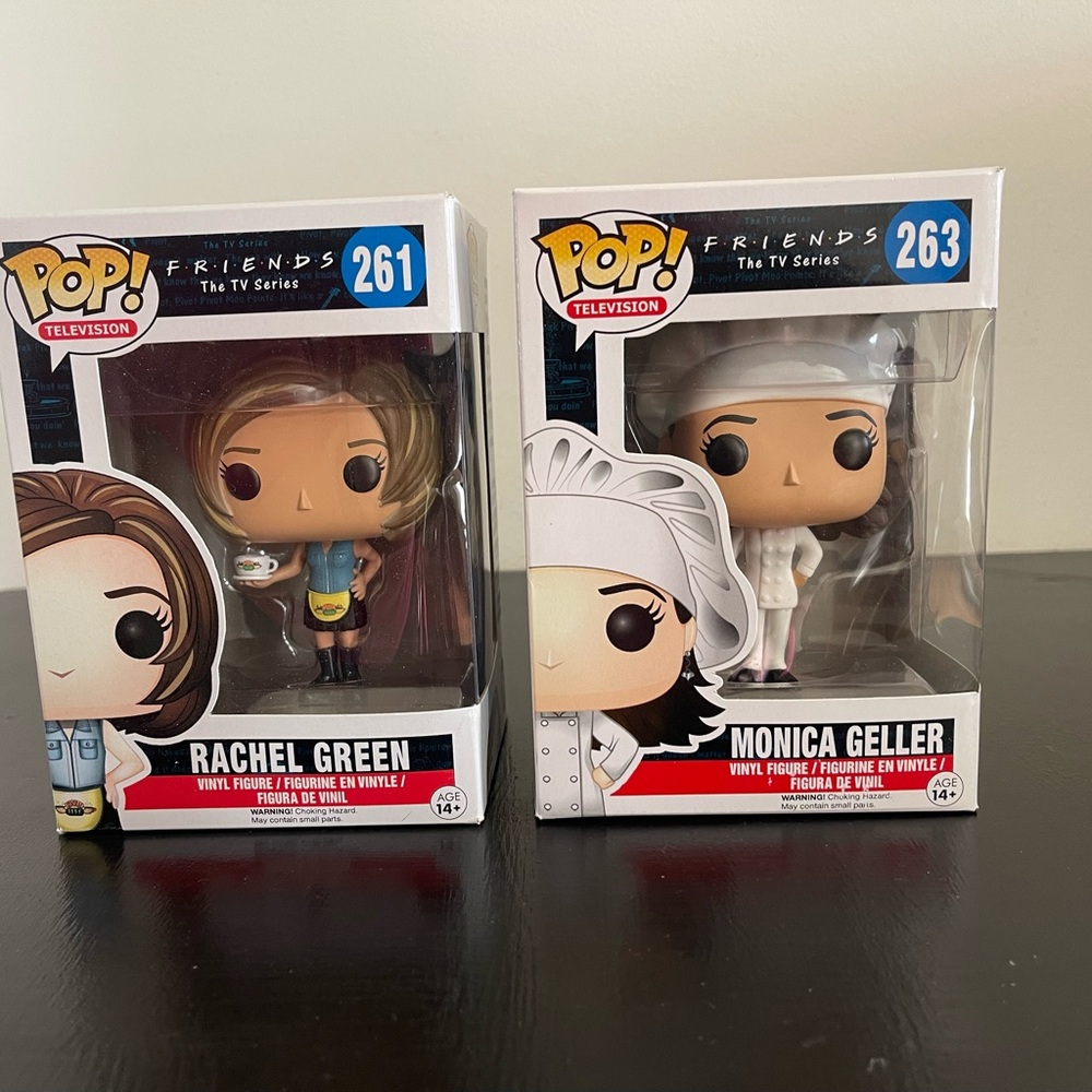 Friends Pop! Vinyl Figures - Rachel Green & Monica Geller